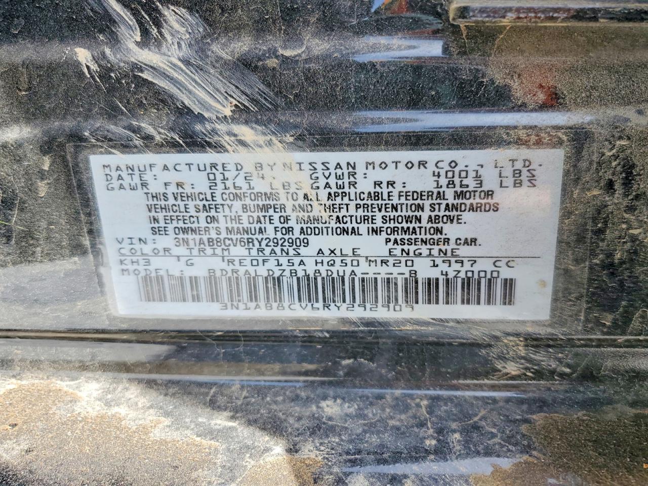 2024 NISSAN SENTRA