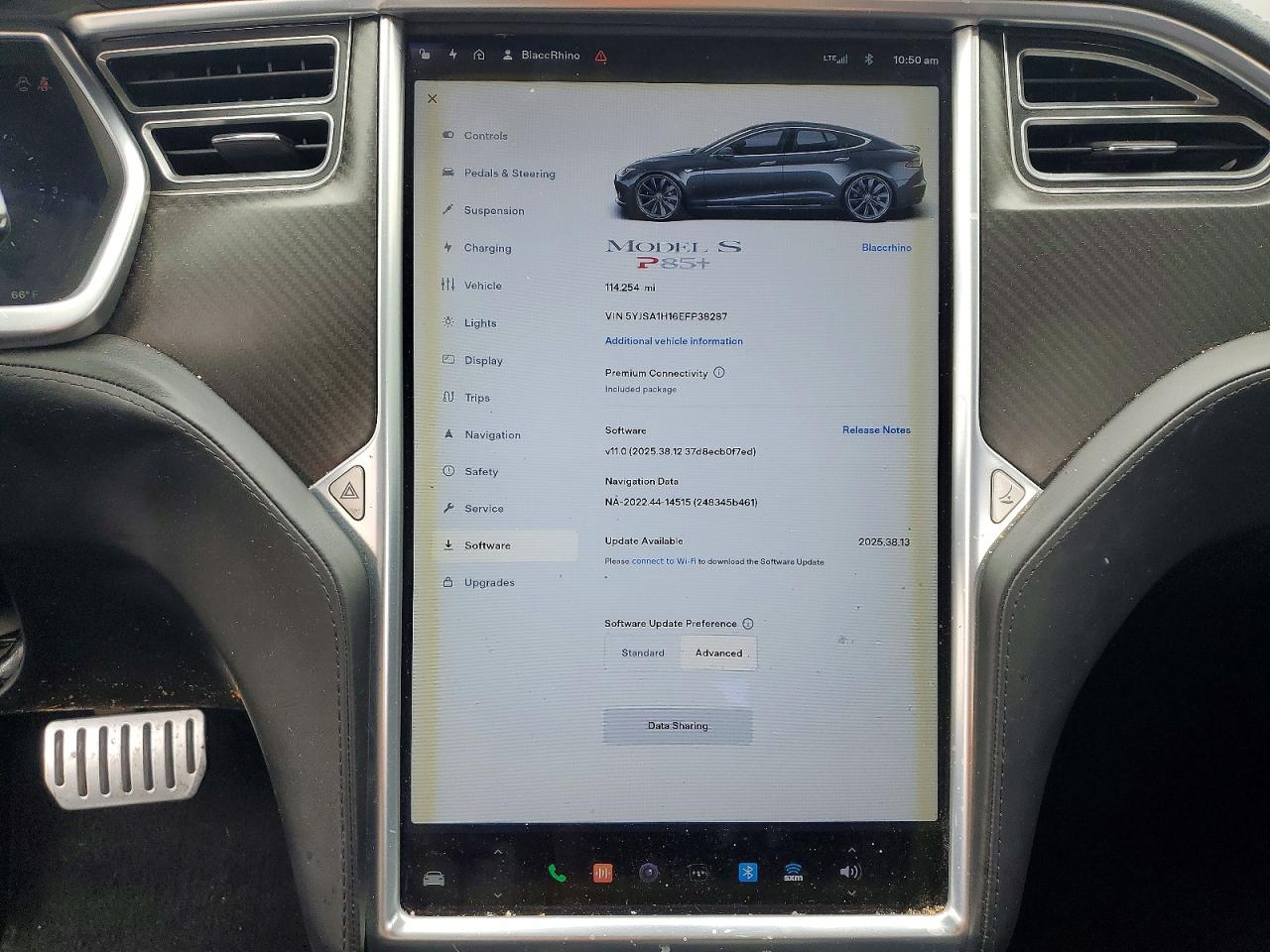 2014 TESLA MODEL S