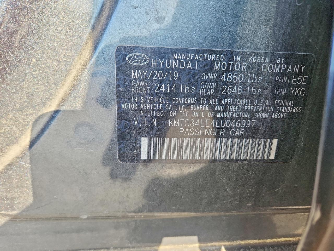 2020 GENESIS G70