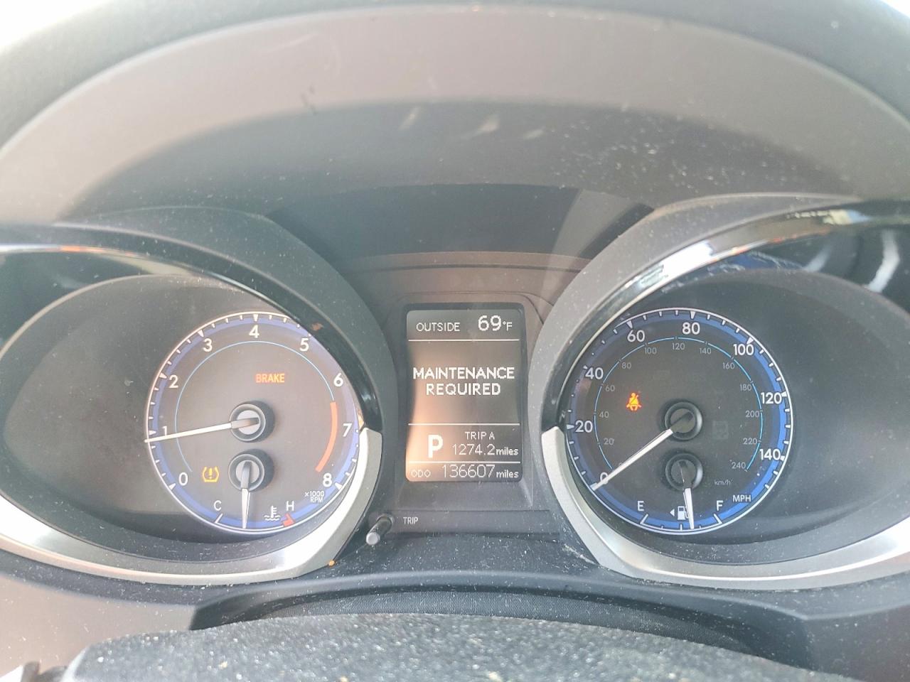 2016 TOYOTA COROLLA