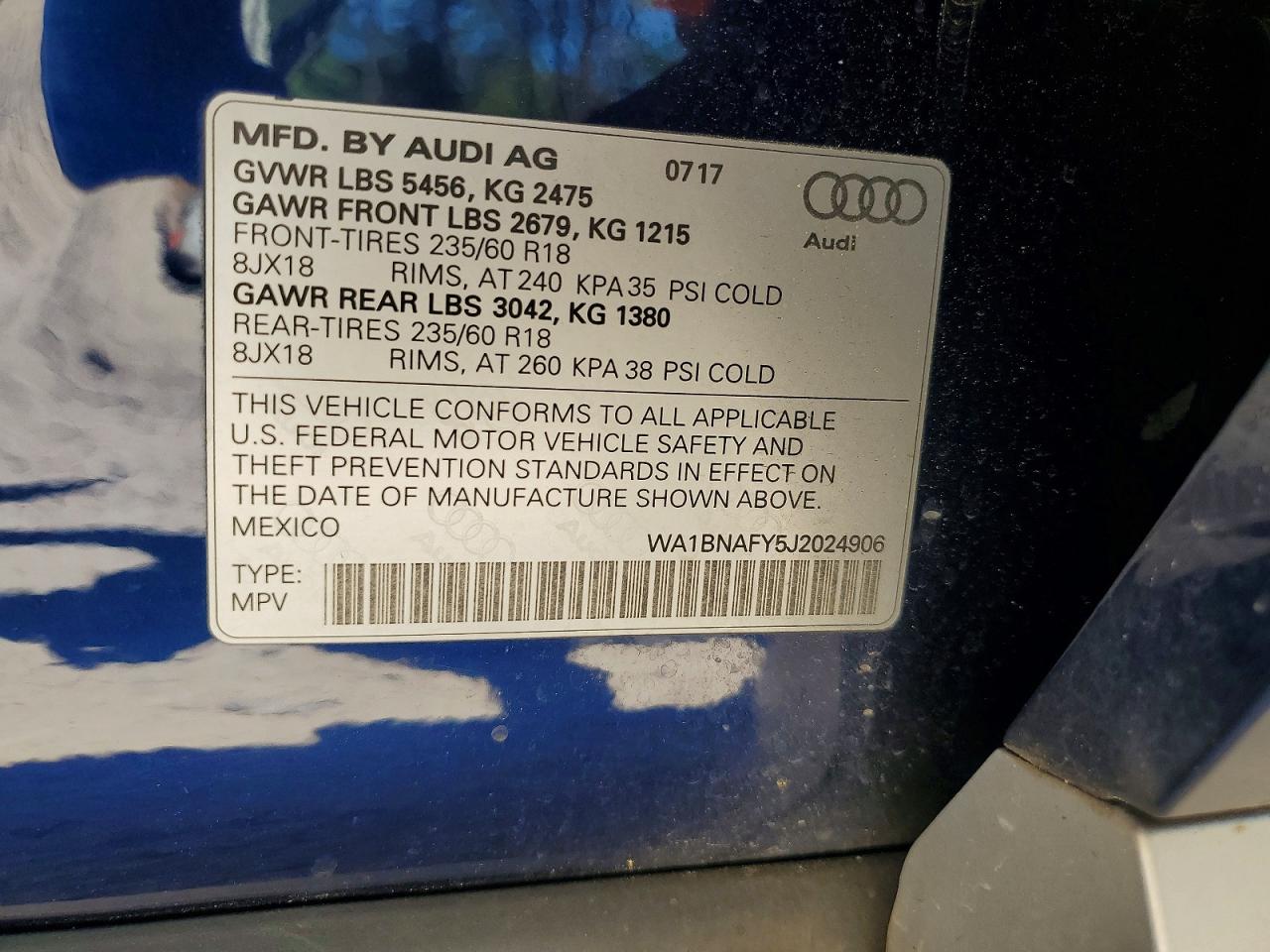 2018 AUDI Q5