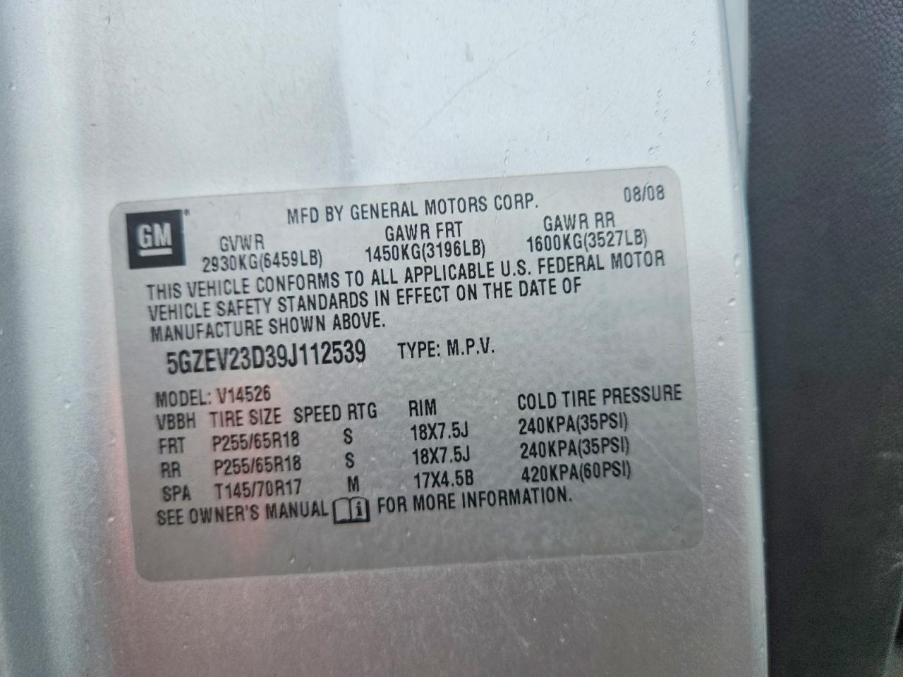 2007 SATURN OUTLOOK