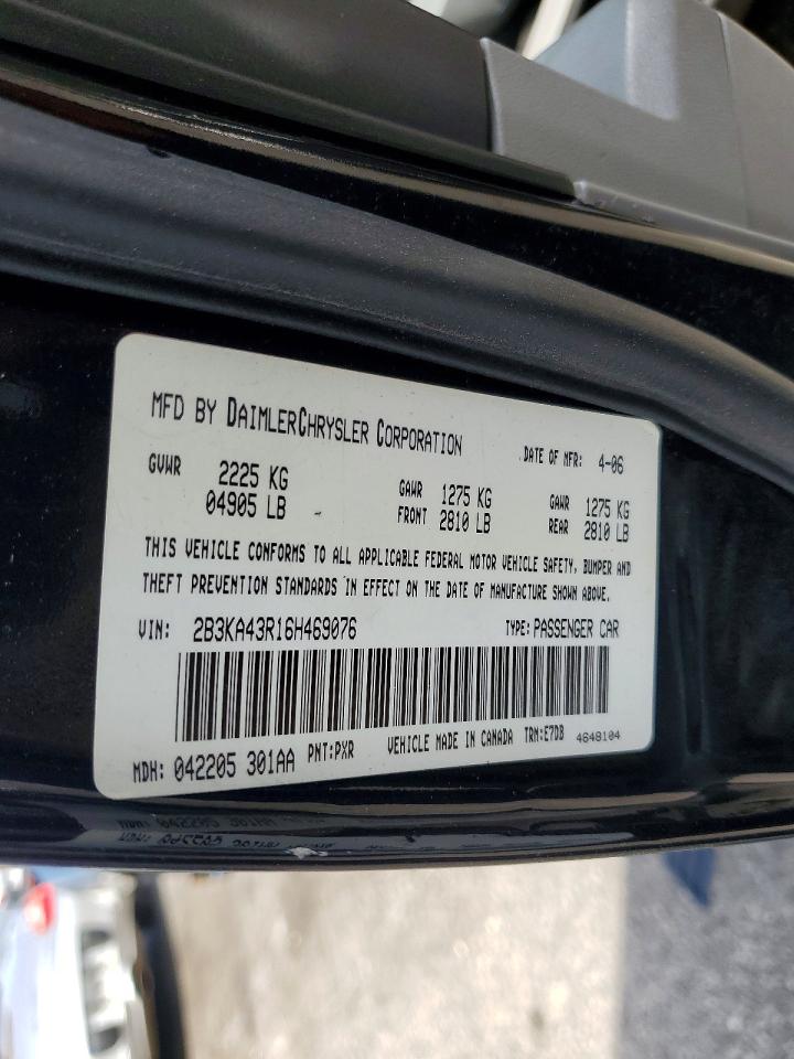 2006 DODGE CHARGER