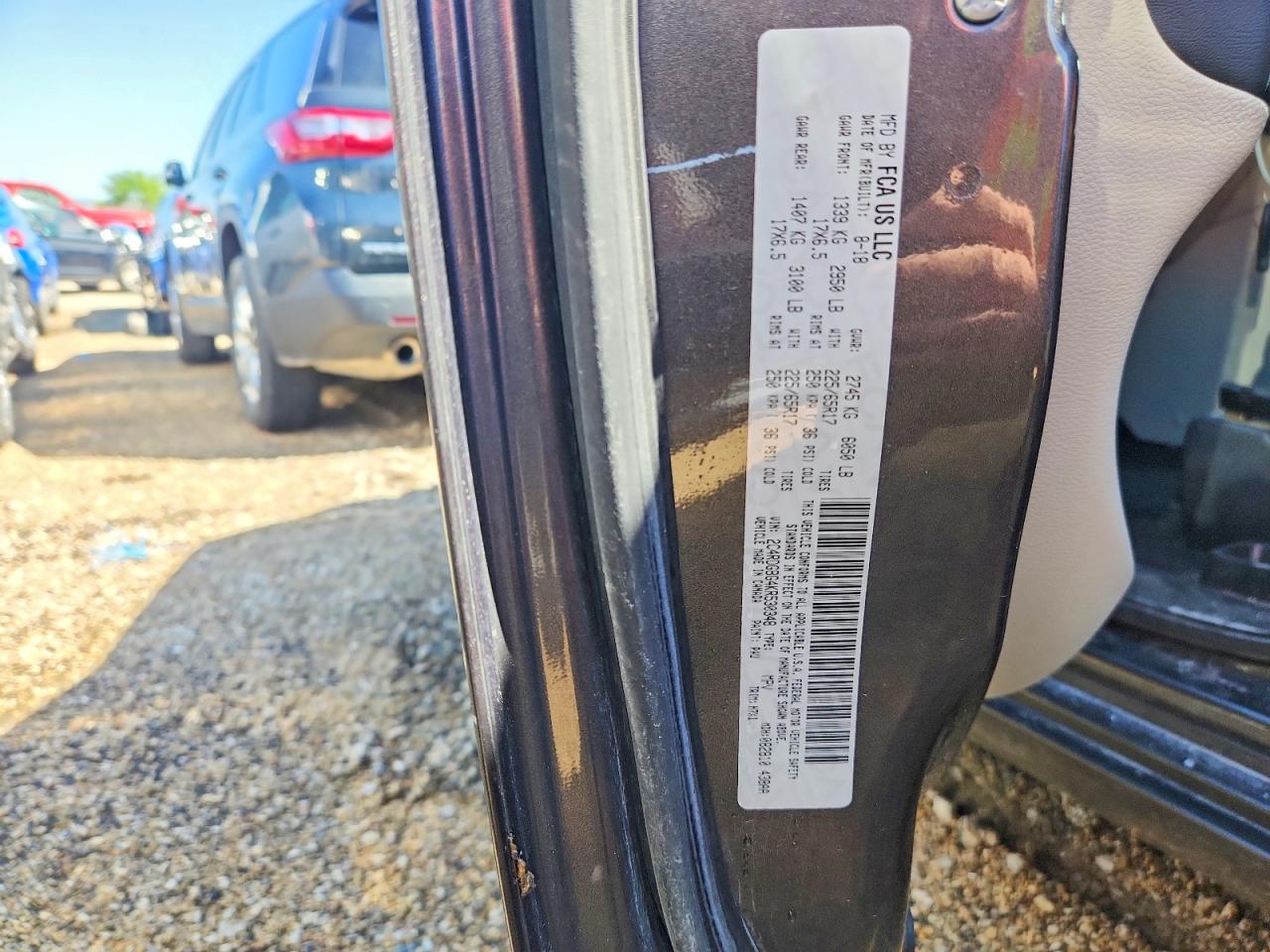 2019 DODGE CARAVAN