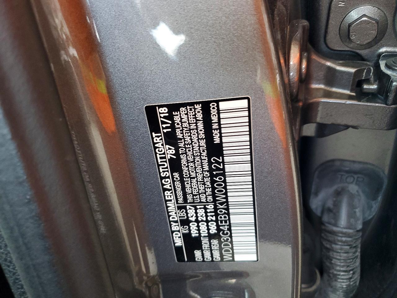 2019 MERCEDES-BENZ A-CLASS