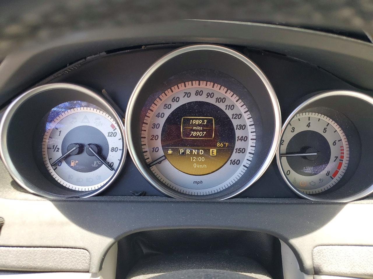 2012 MERCEDES-BENZ C-CLASS