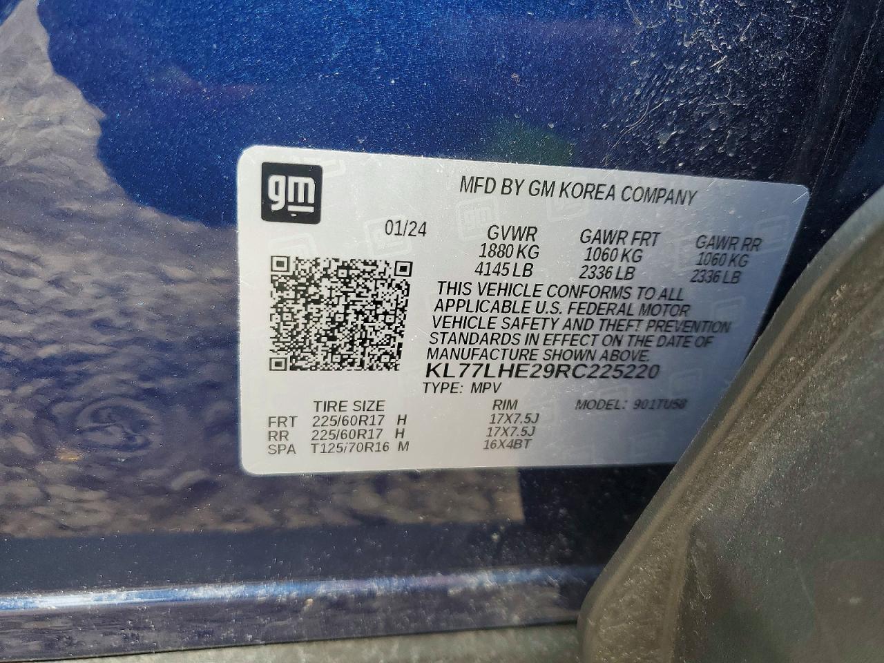 2024 CHEVROLET TRAX