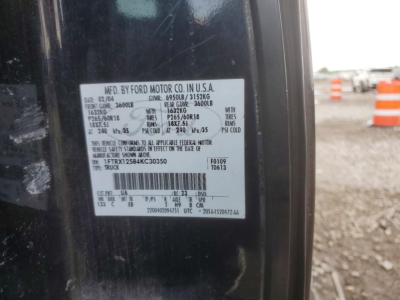 2004 FORD F150