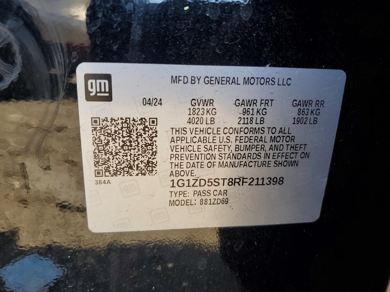 2024 CHEVROLET MALIBU