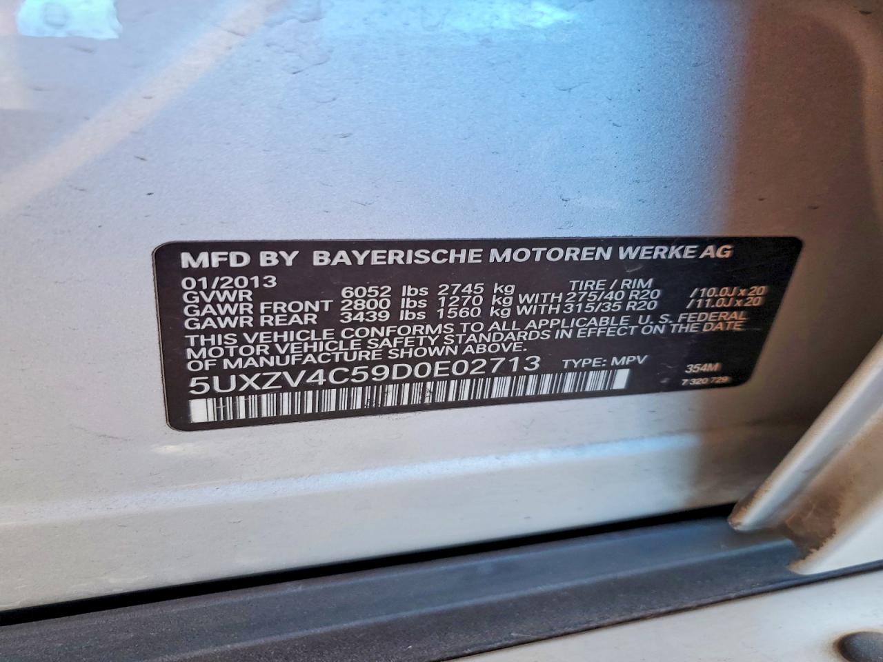 2013 BMW X5