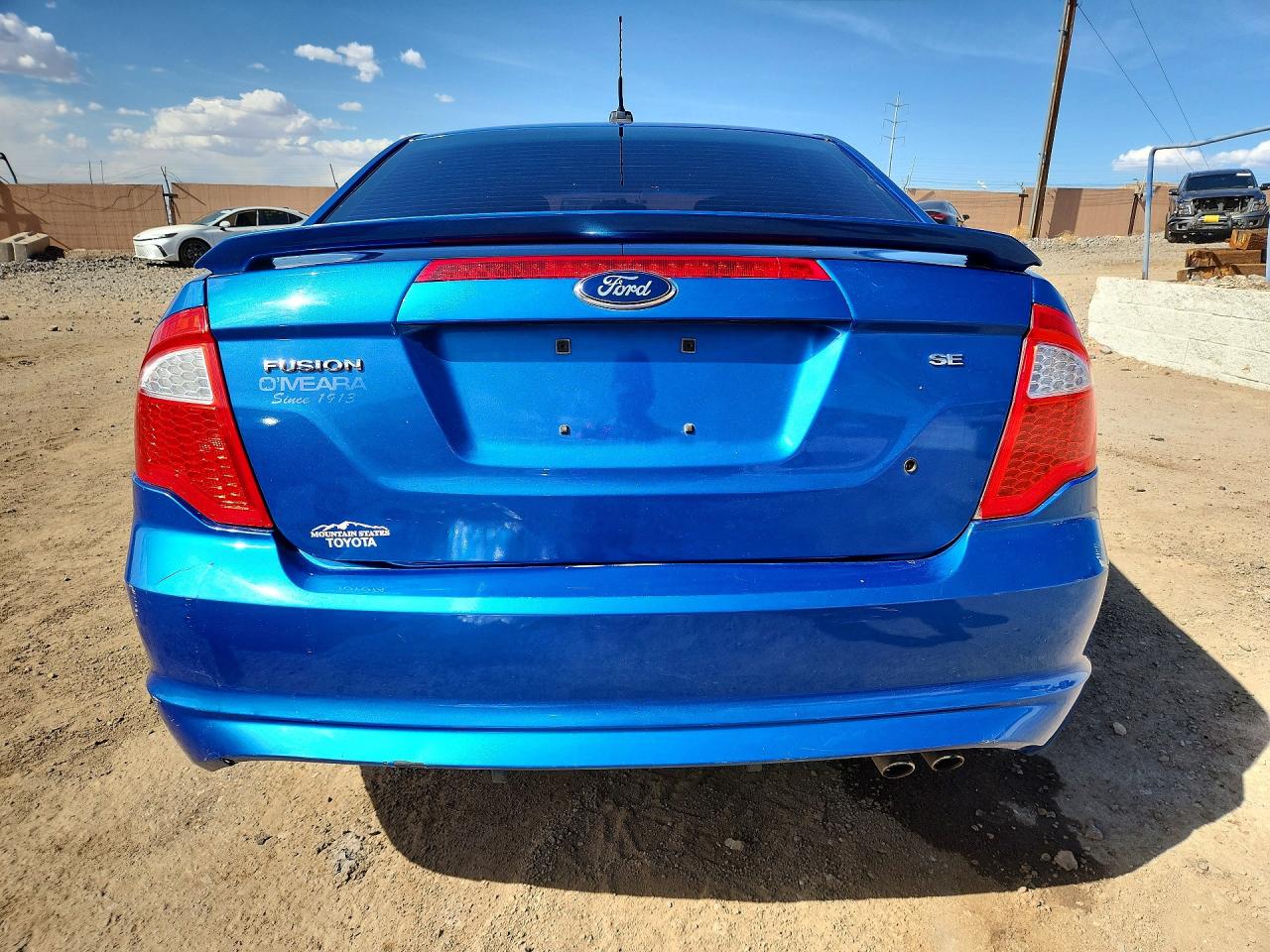 2012 FORD FUSION