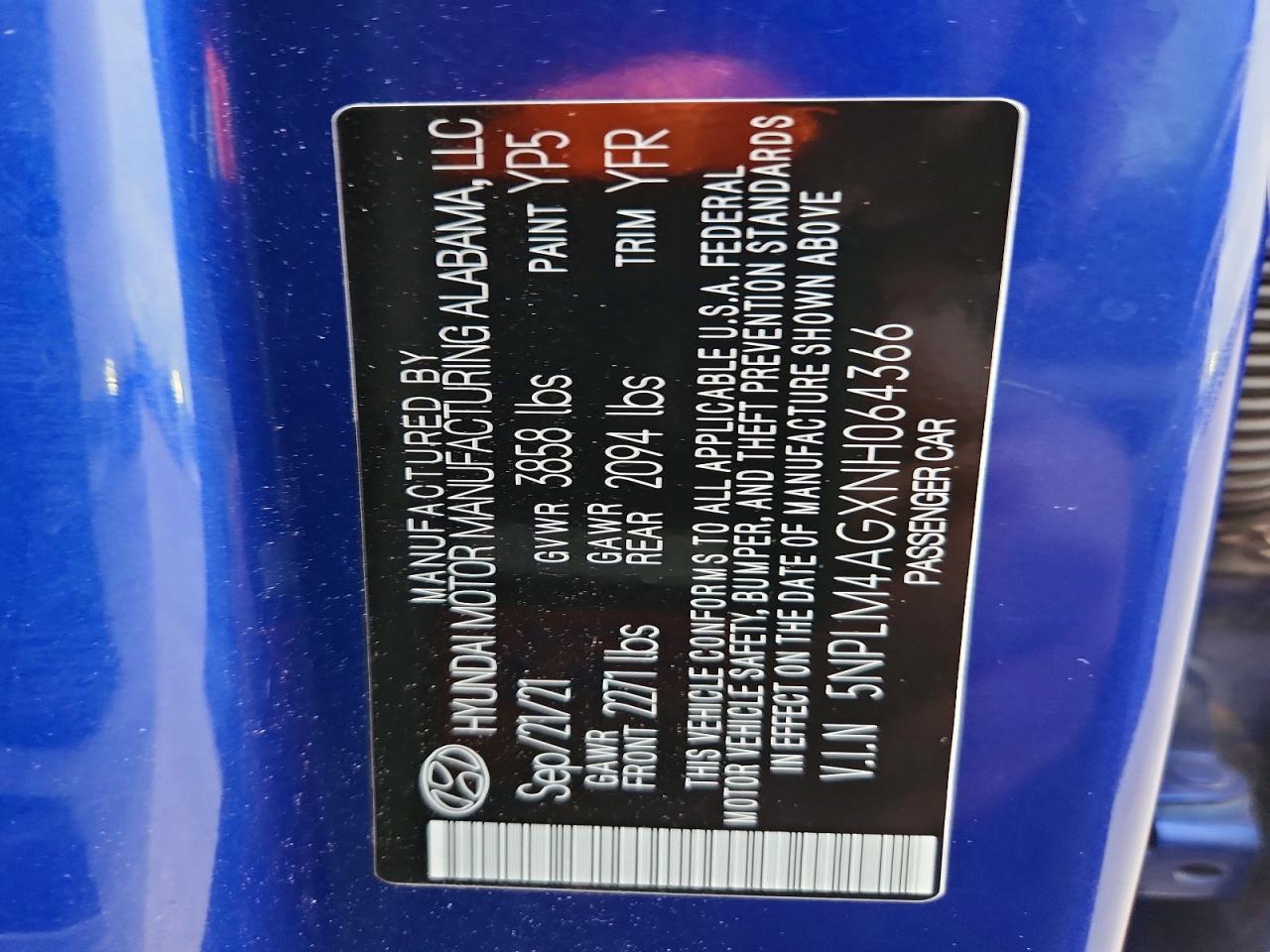 2022 HYUNDAI ELANTRA