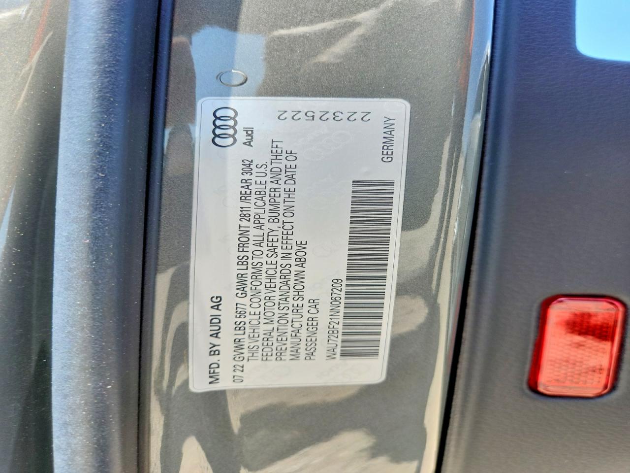 2022 AUDI A6
