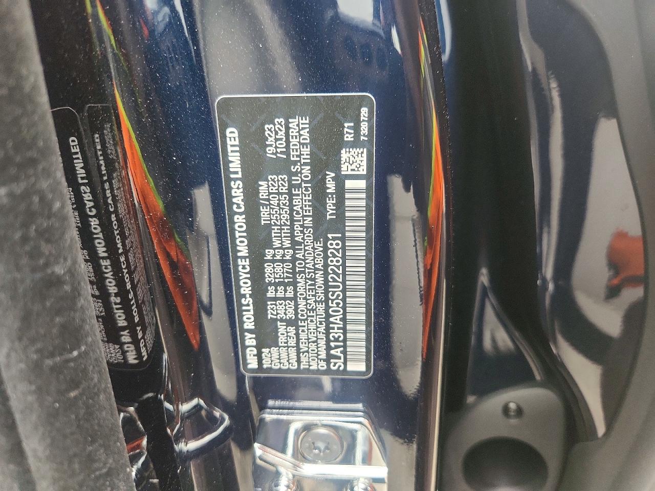 2025 ROLLS-ROYCE ALL OTHER