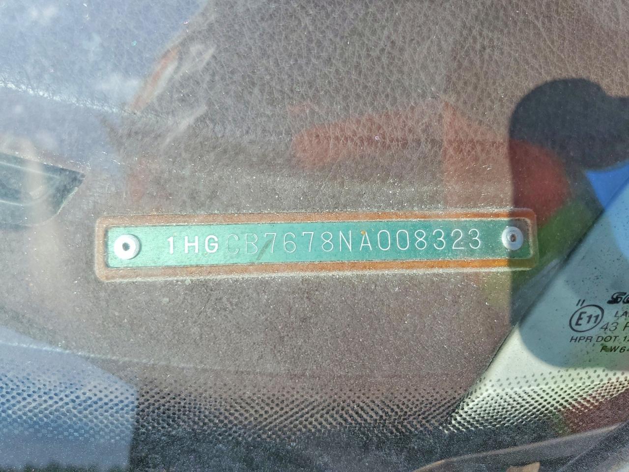 1992 HONDA ACCORD