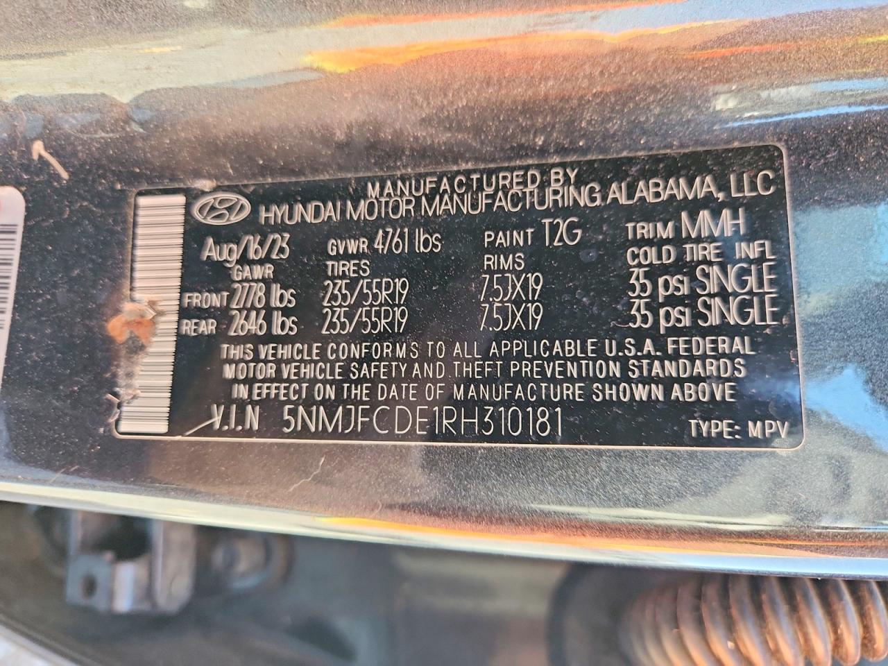 2024 HYUNDAI TUCSON