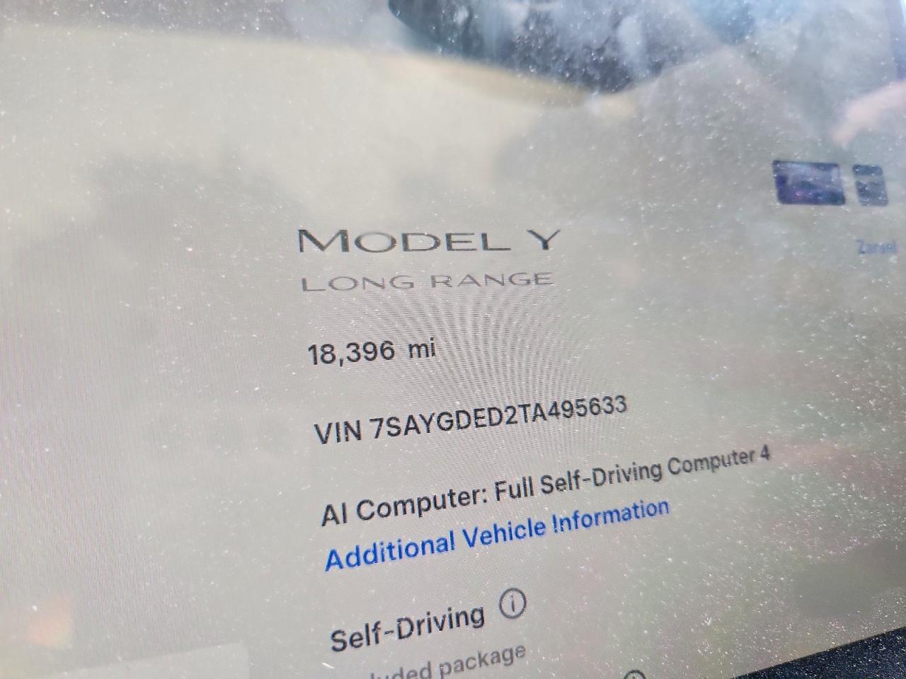2026 TESLA MODEL Y