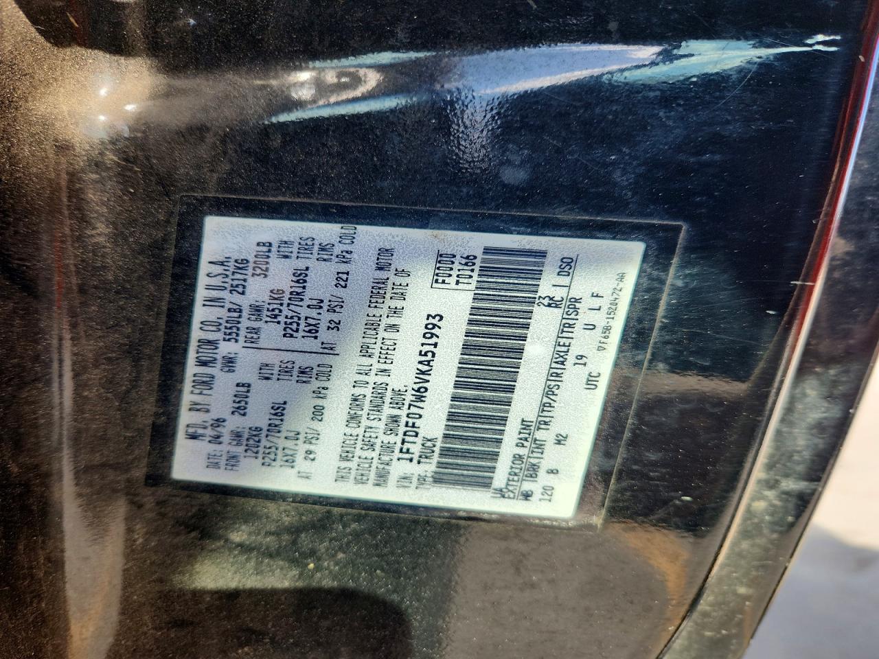 1997 FORD F150