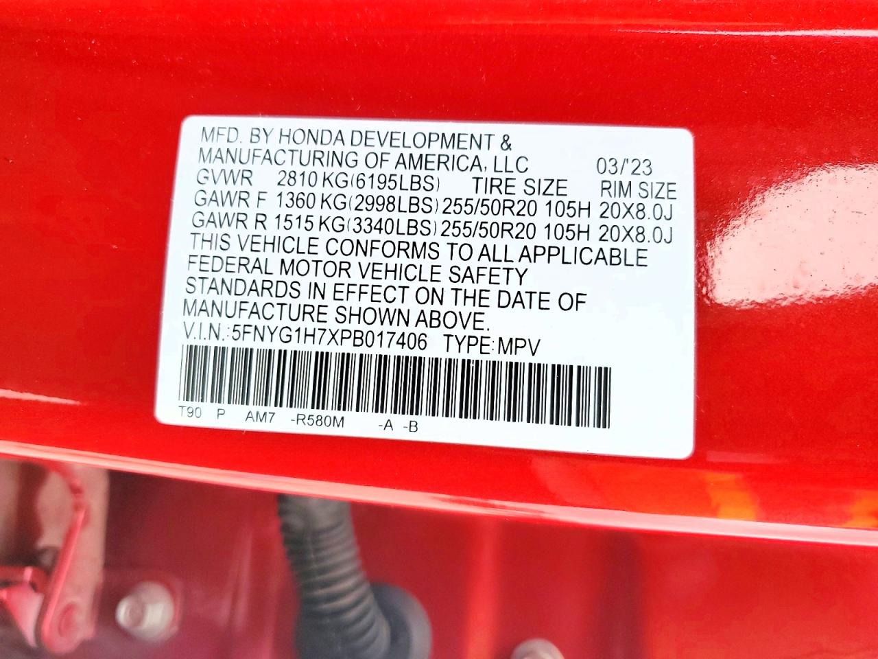 2023 HONDA PILOT