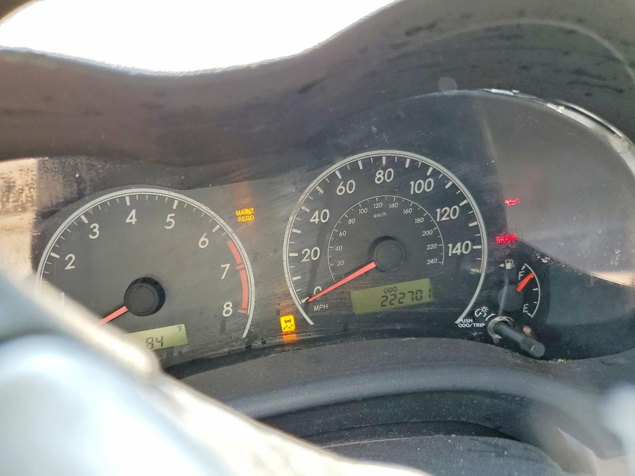 2012 TOYOTA COROLLA