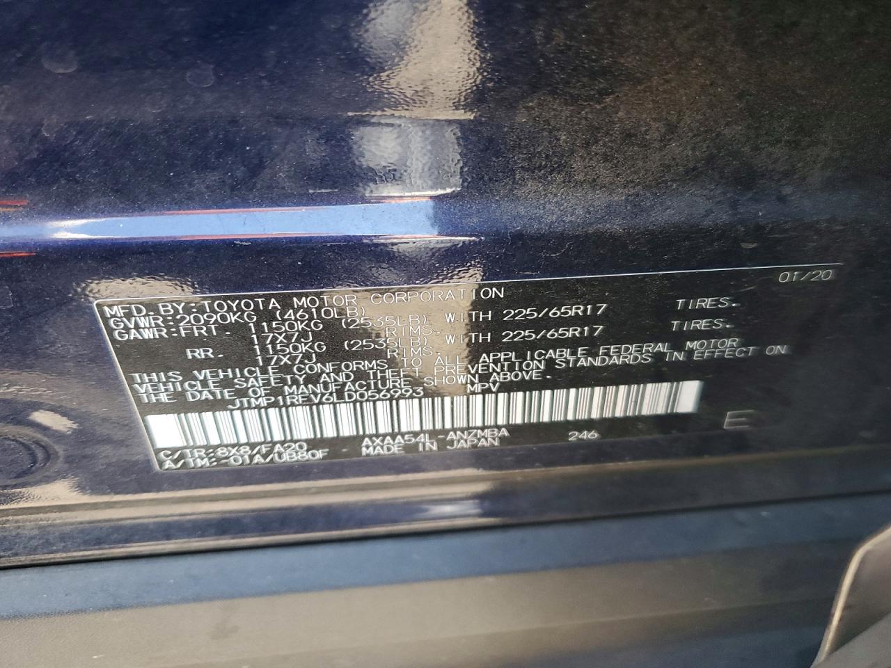 2020 TOYOTA RAV4