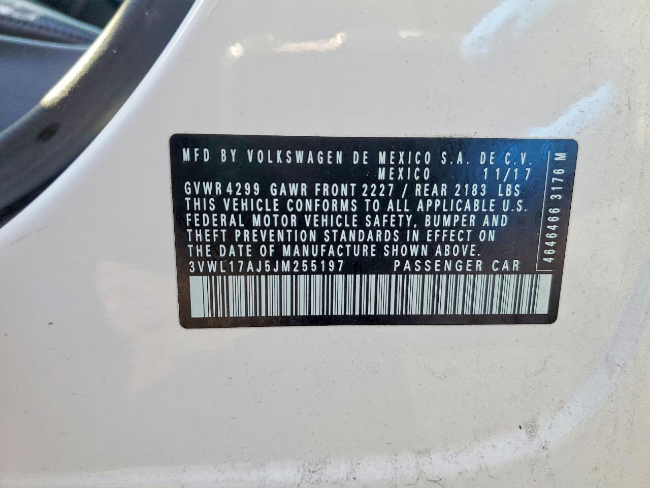 2018 VOLKSWAGEN JETTA