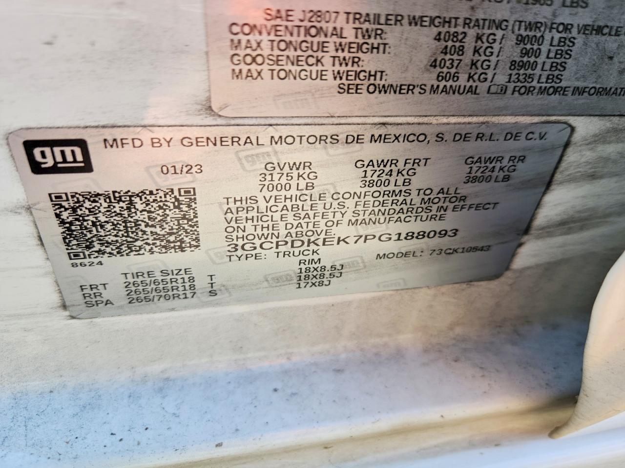 2023 CHEVROLET SILVERADO