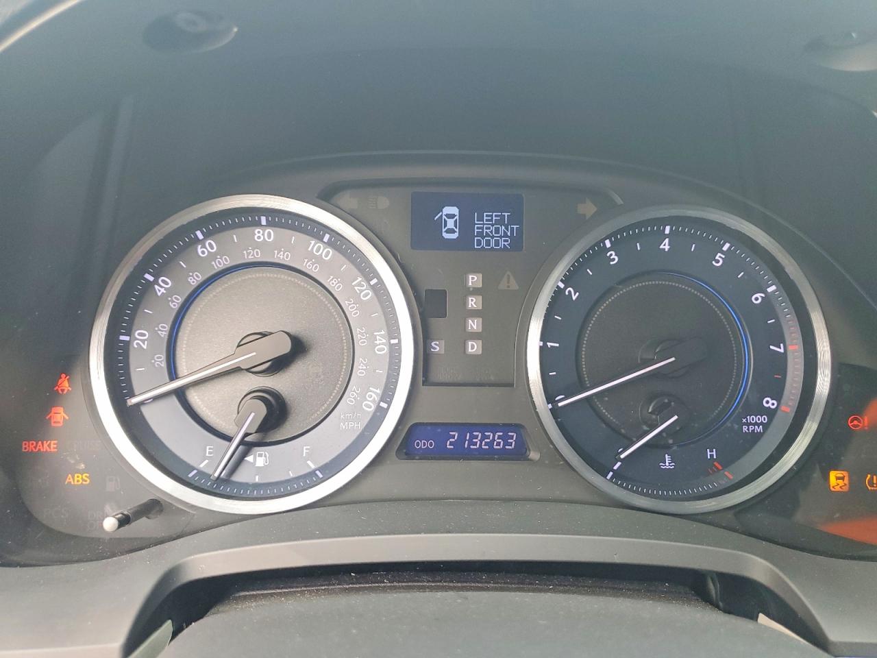 2012 LEXUS IS