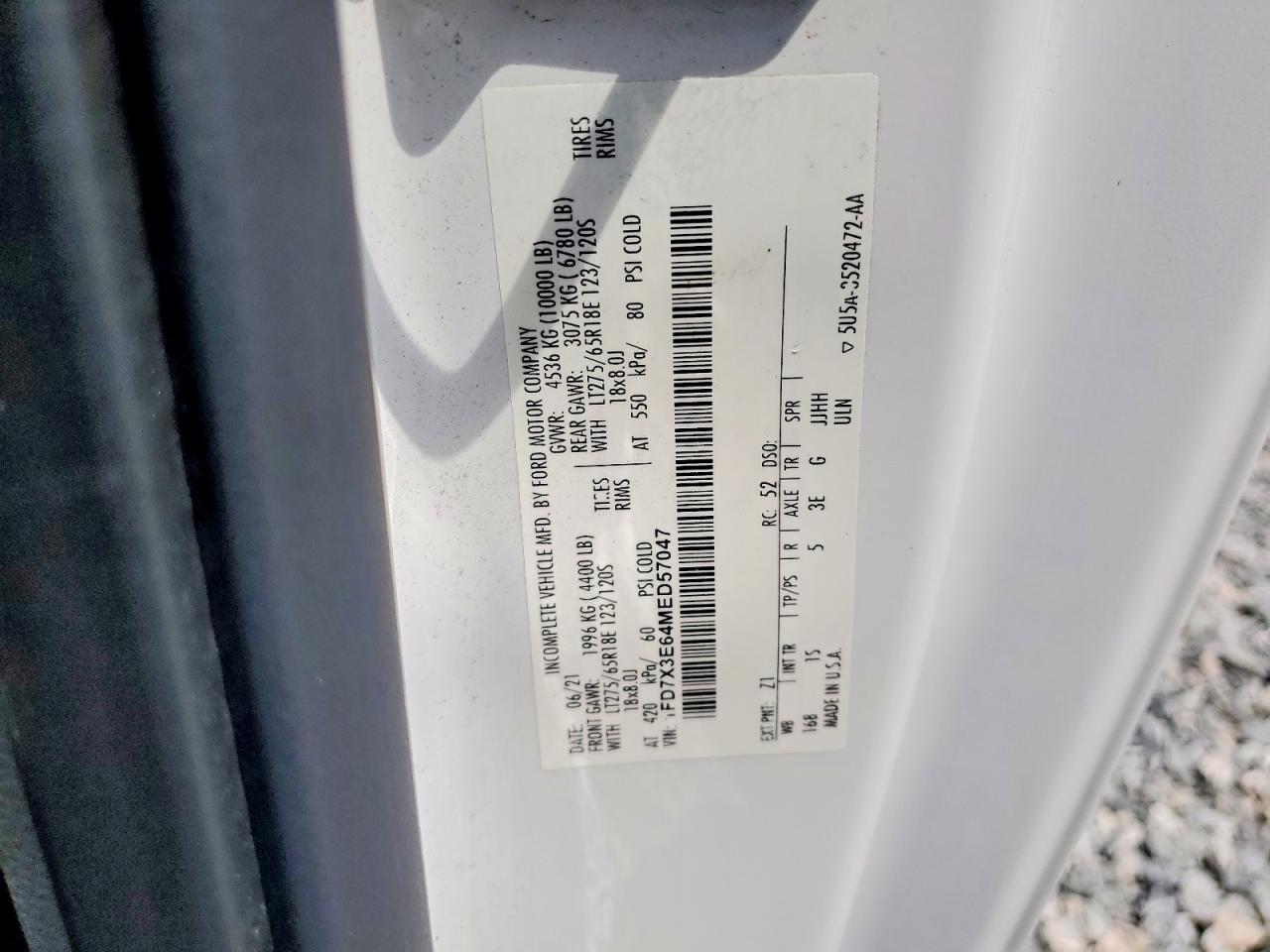 2021 FORD F350