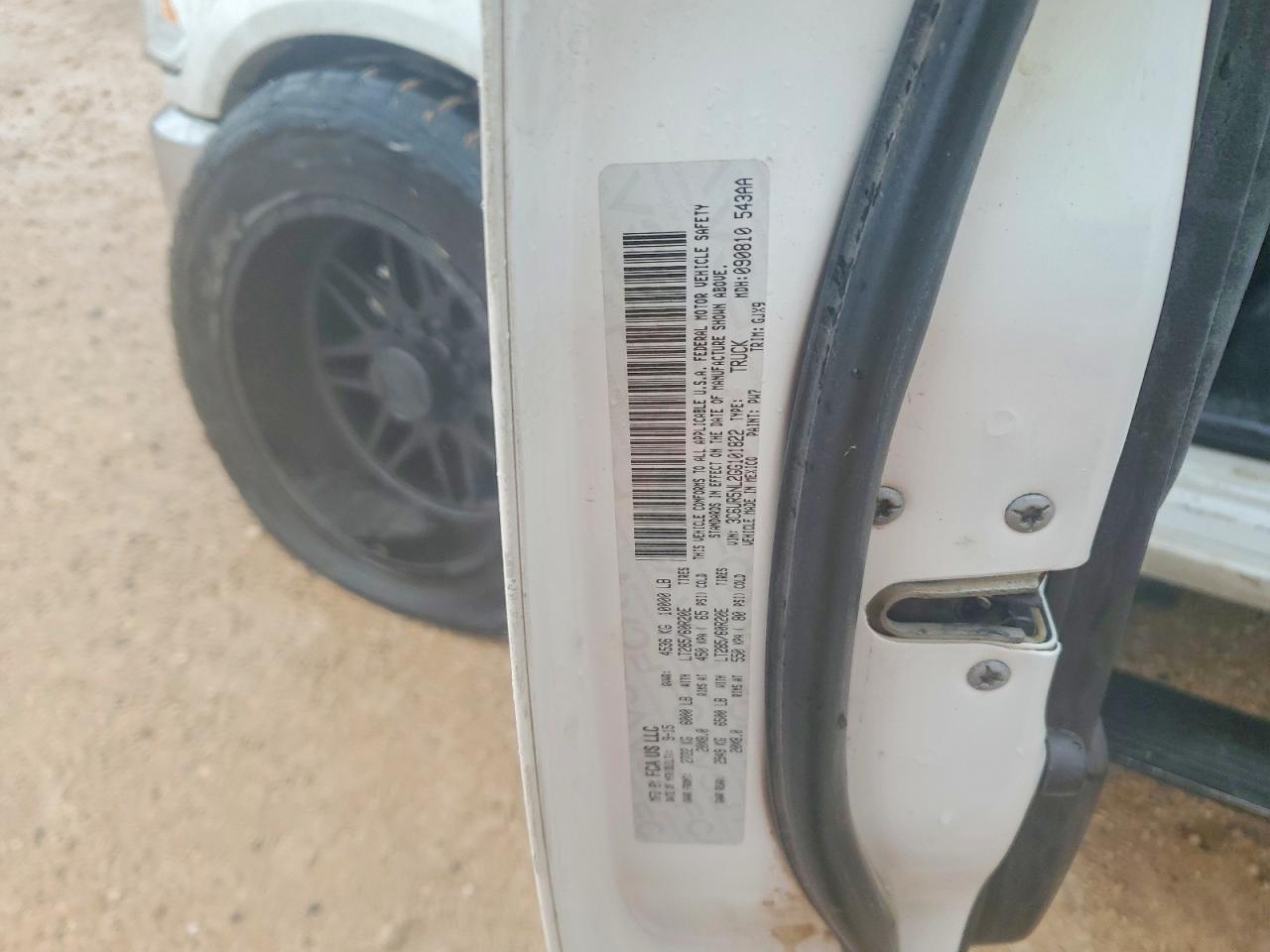 2016 RAM 2500