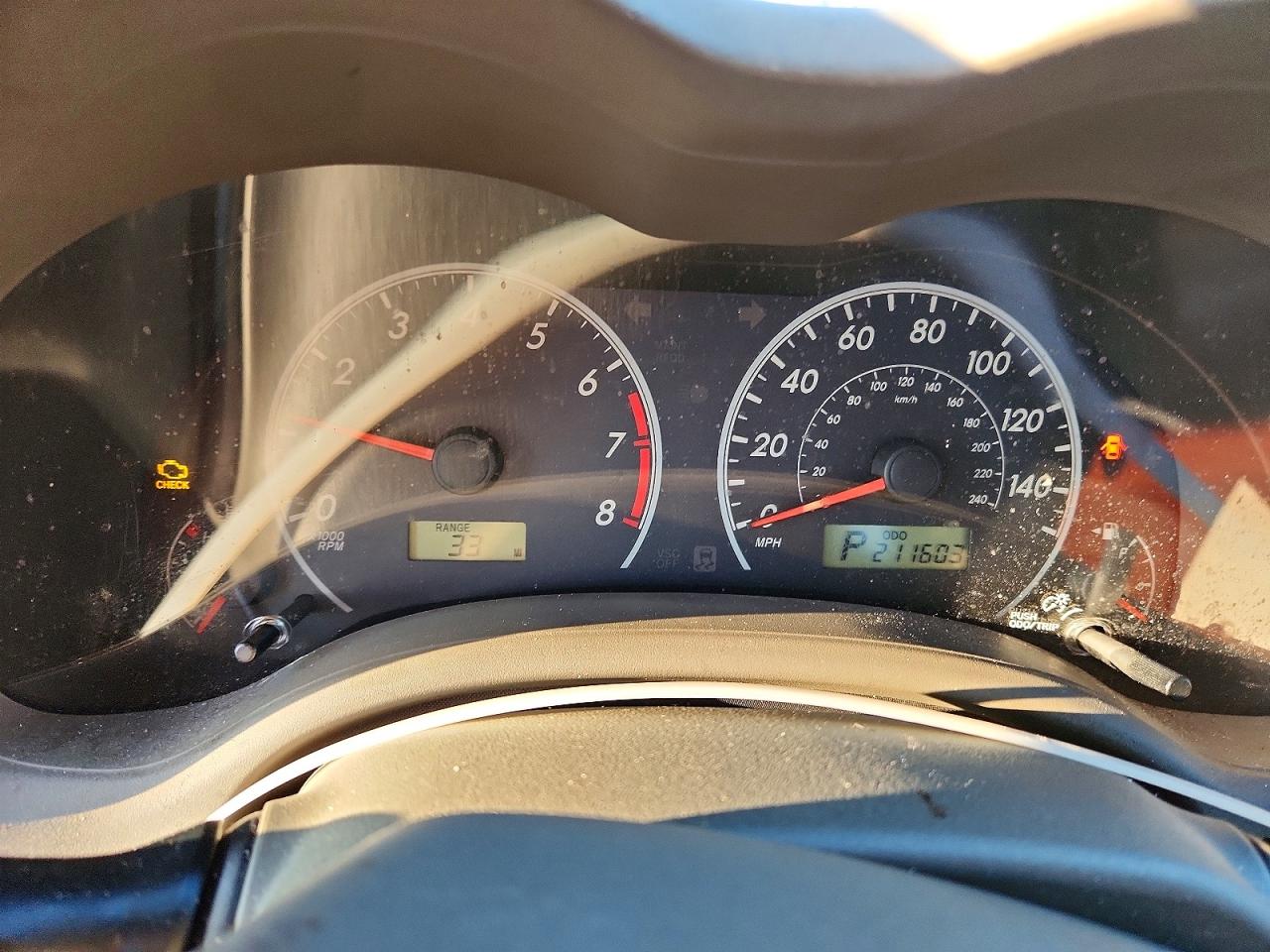 2009 TOYOTA COROLLA