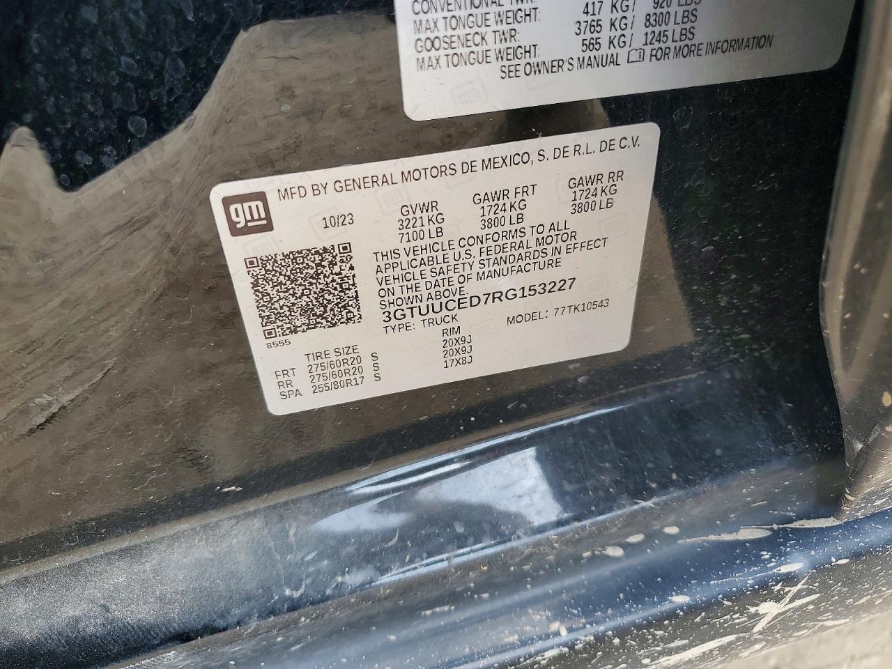 2024 GMC SIERRA
