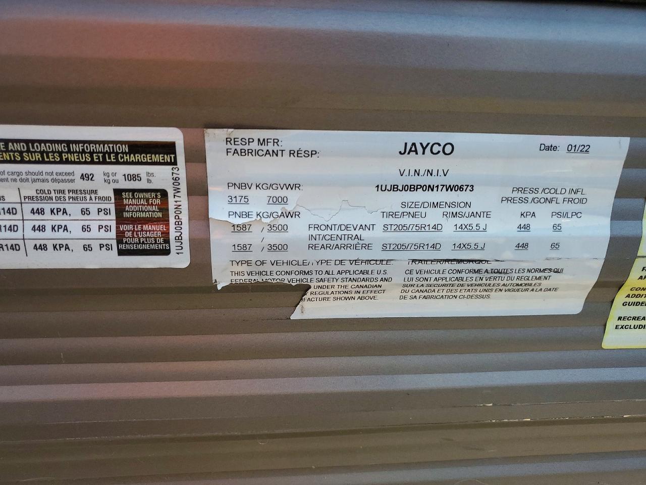 2022 JAYCO JAY JAY FLIGHT
