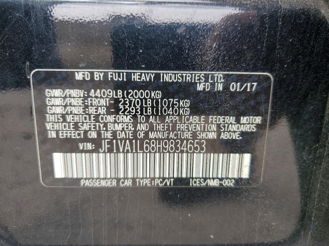2017 SUBARU WRX