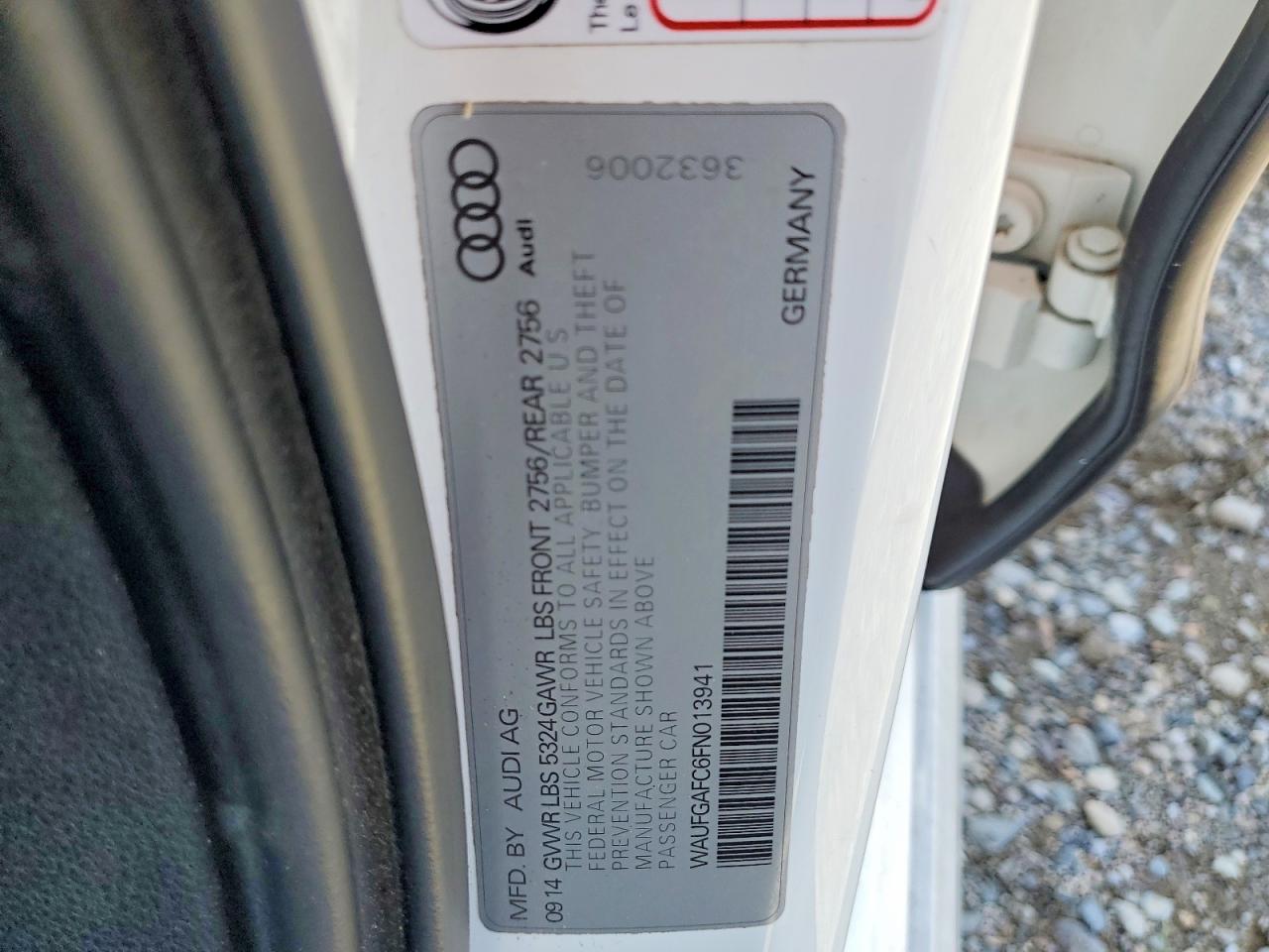 2015 AUDI A6