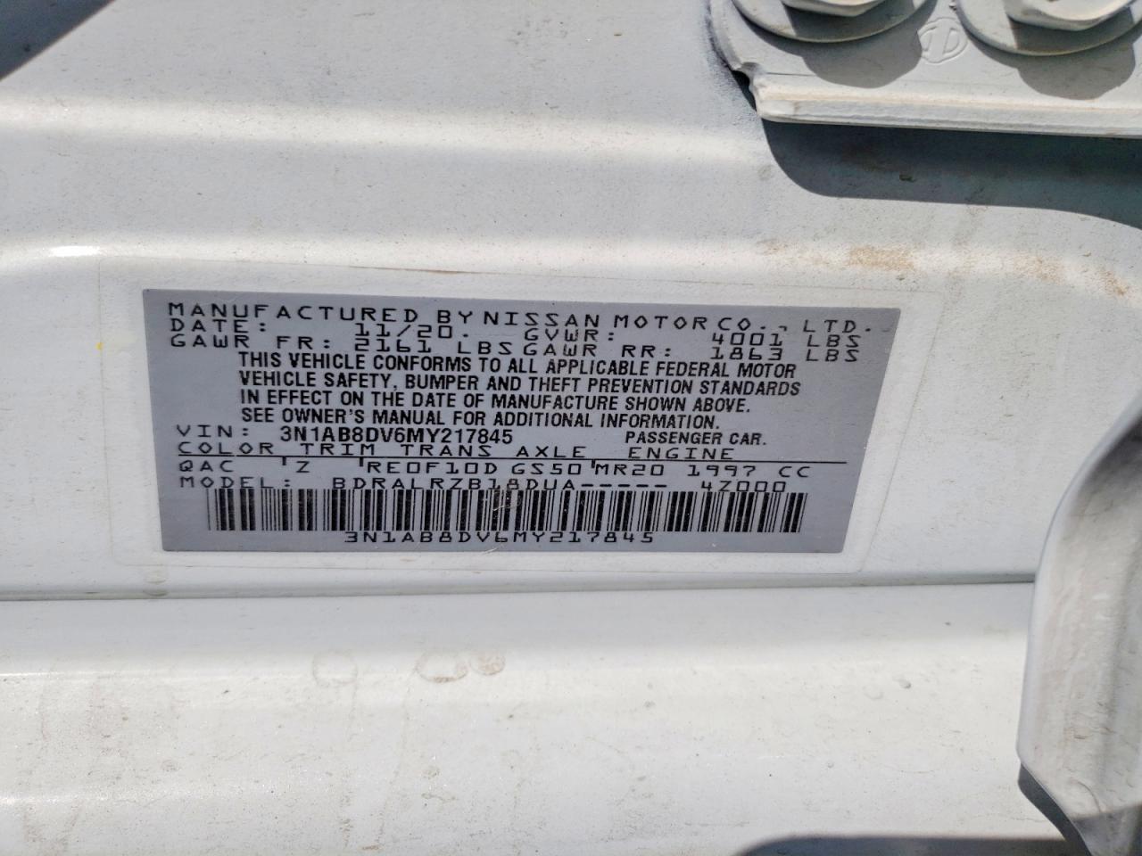 2021 NISSAN SENTRA