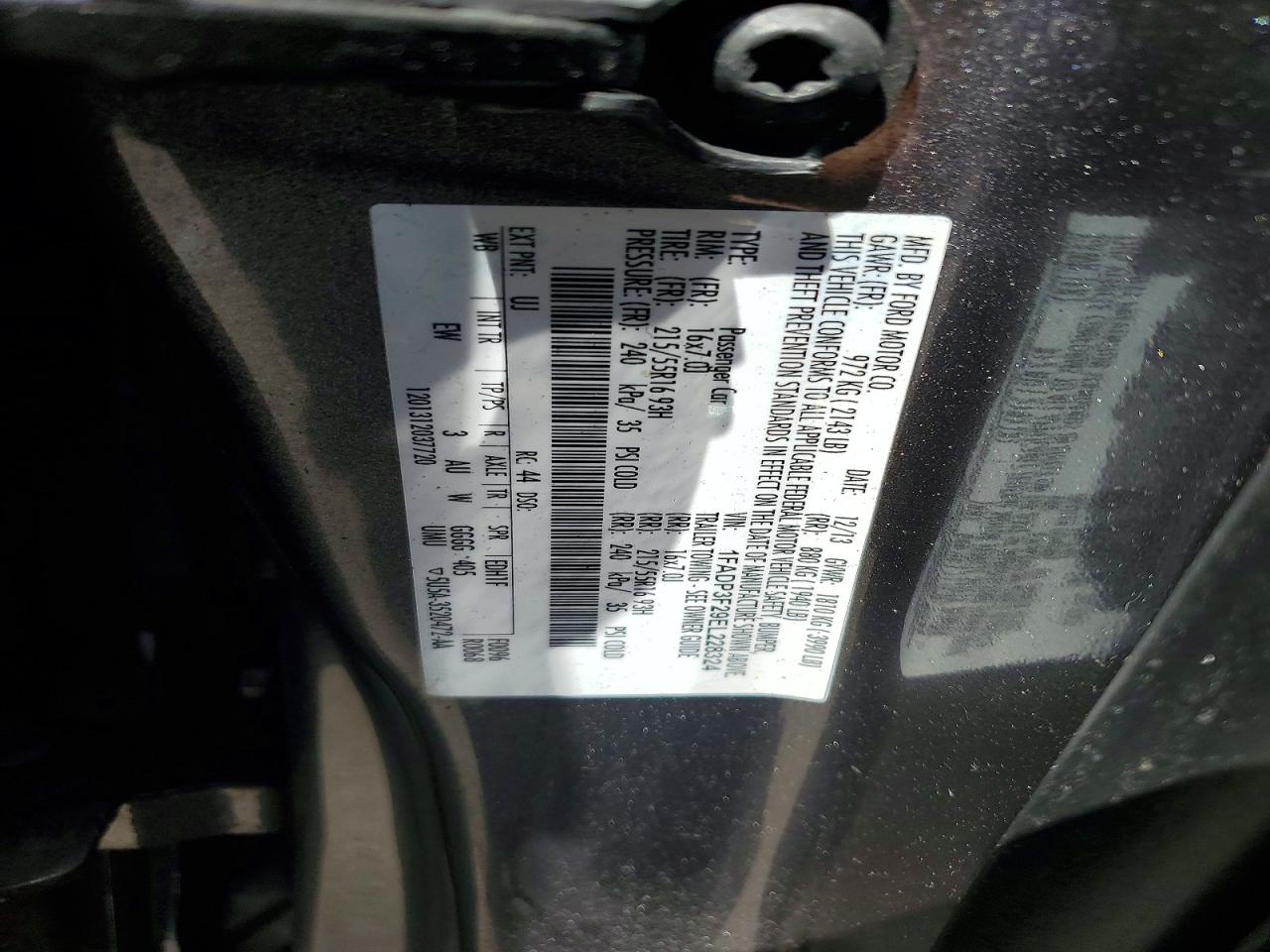 2014 FORD FOCUS