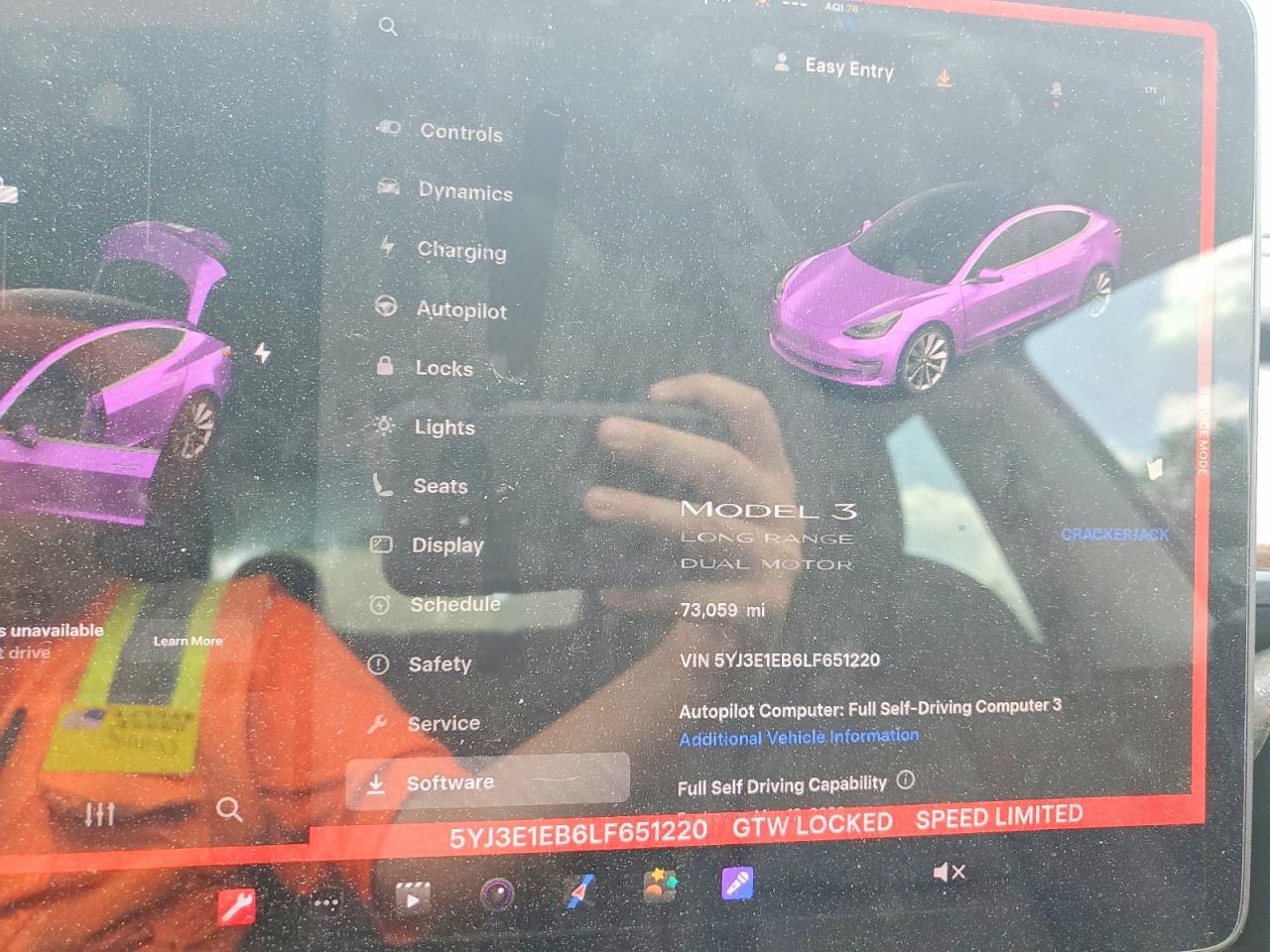 2020 TESLA MODEL 3