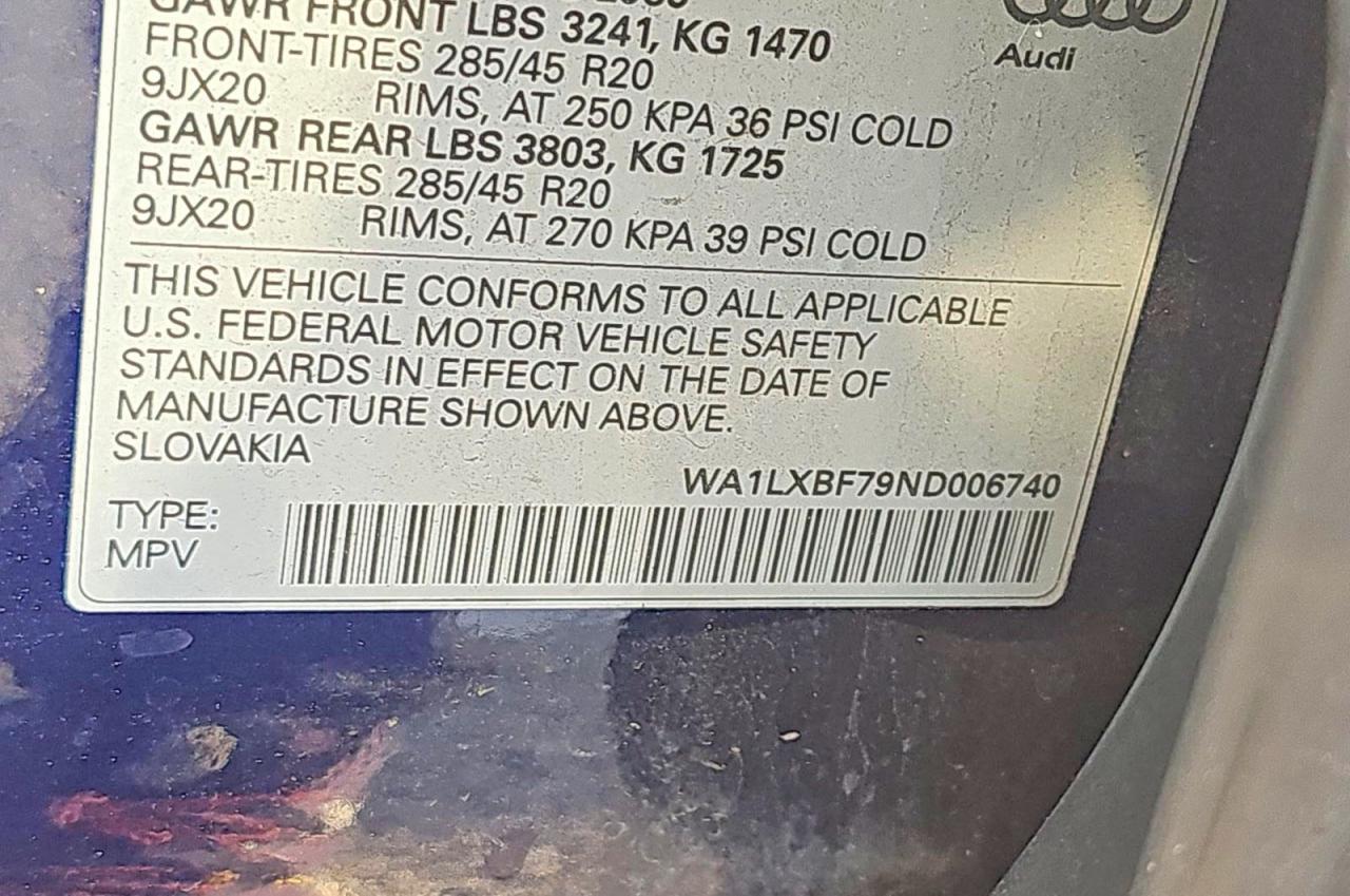 2022 AUDI Q7