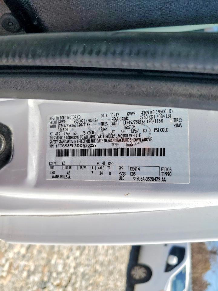 2013 FORD ECONOLINE