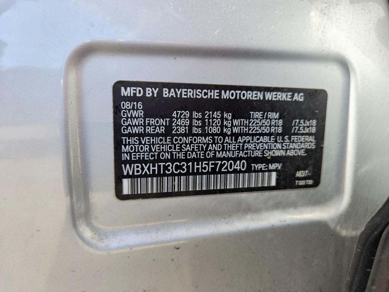 2017 BMW X1