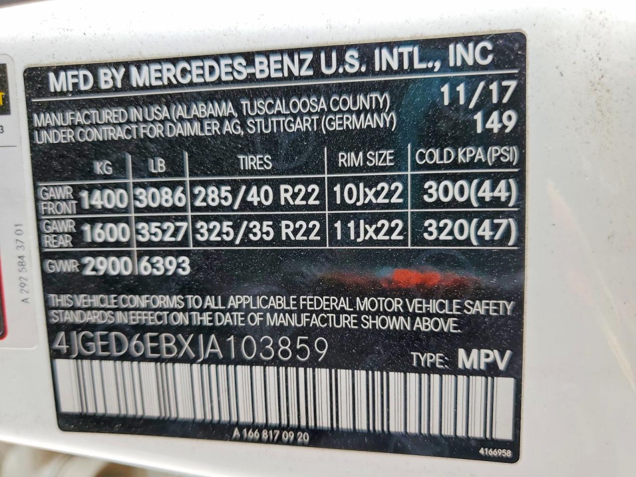 2018 MERCEDES-BENZ GLE-CLASS