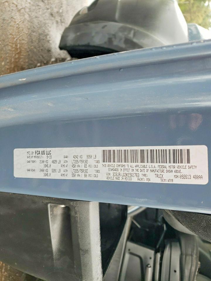 2019 RAM PROMASTER
