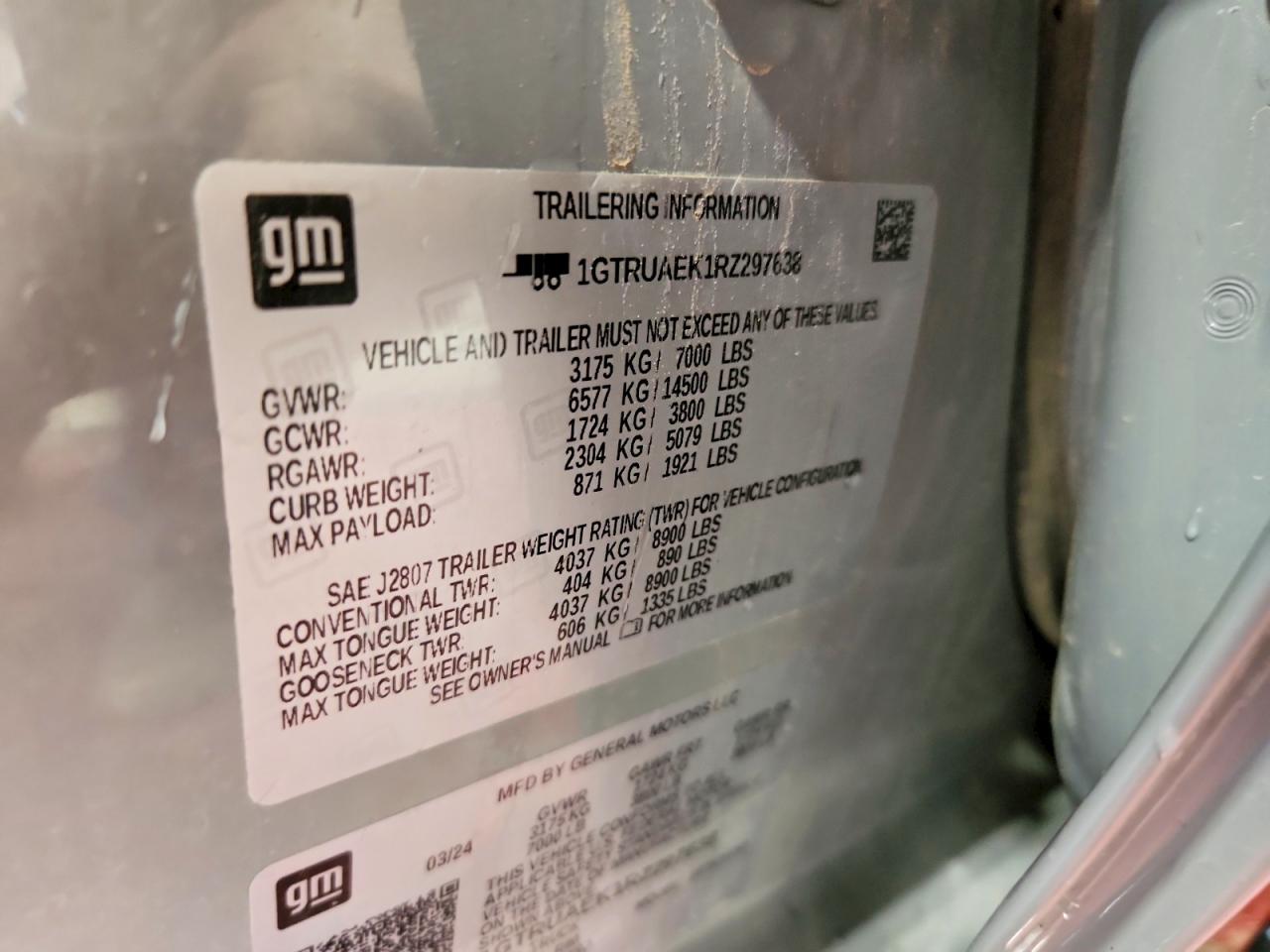 2024 GMC SIERRA