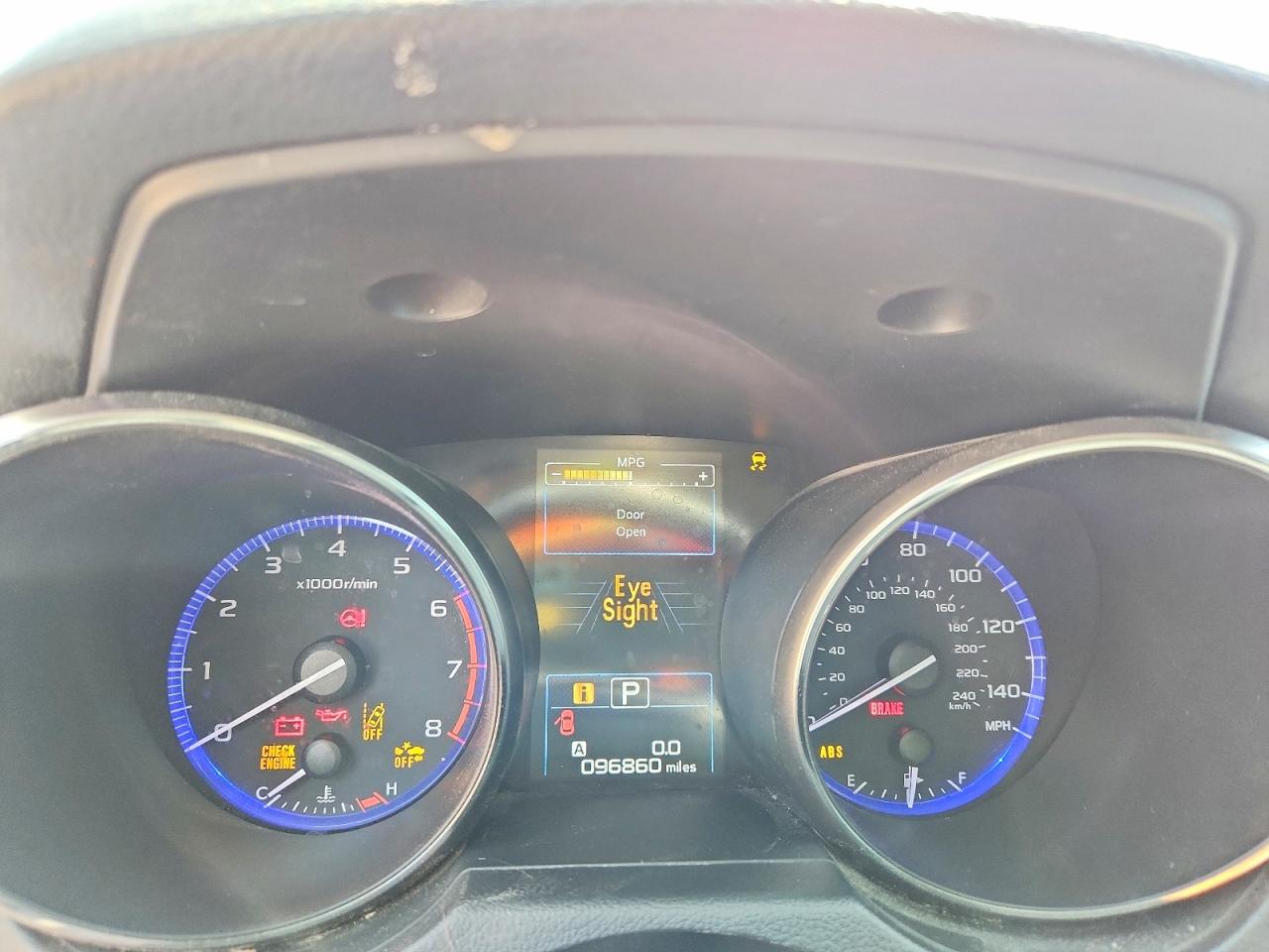 2016 SUBARU OUTBACK