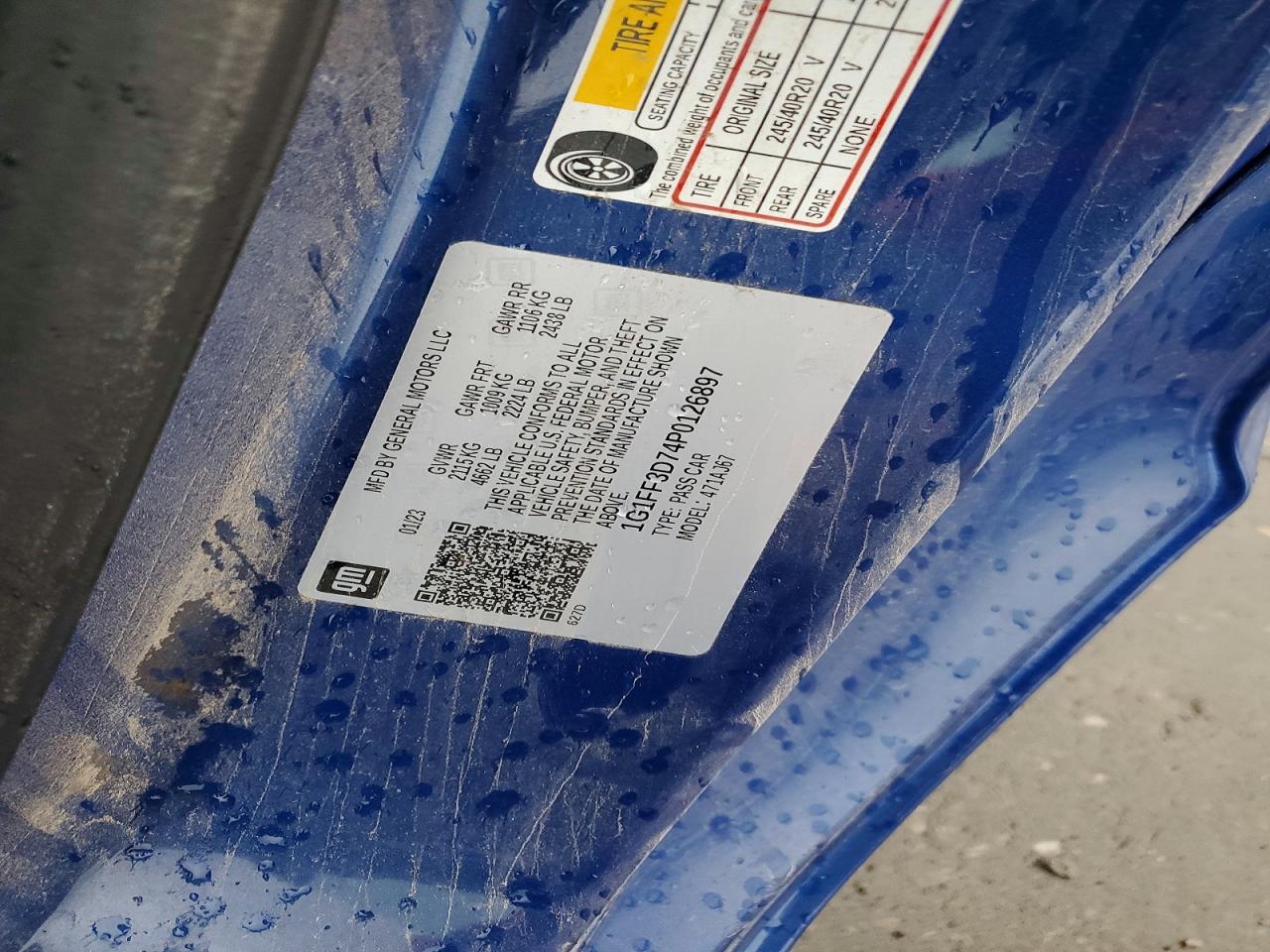 2023 CHEV CAMARO