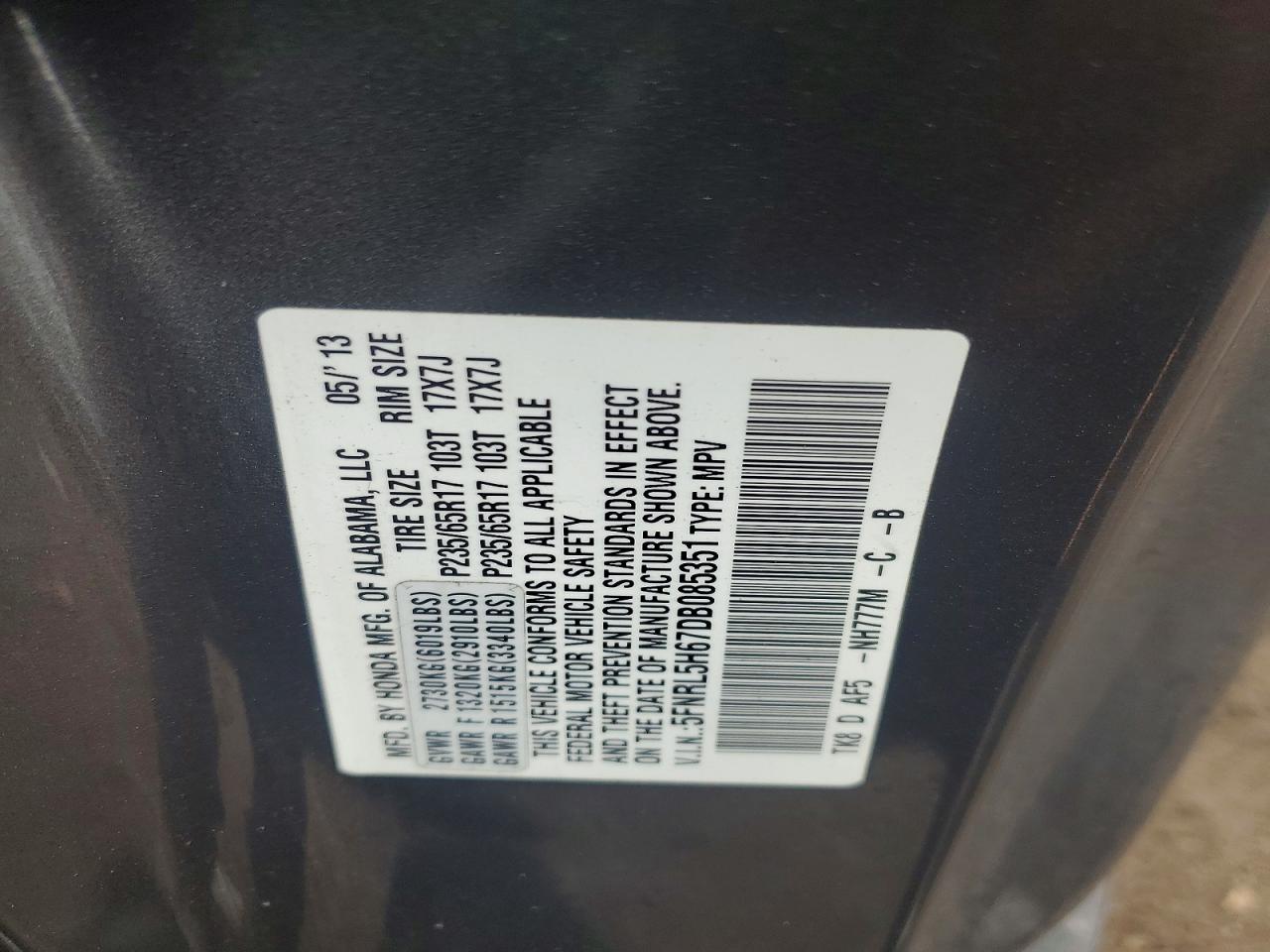 2013 HONDA All Models
