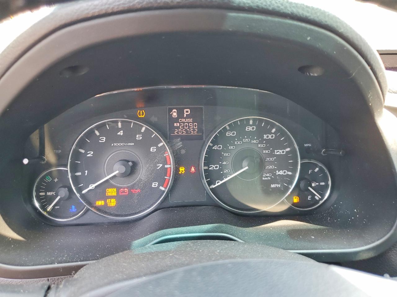 2012 SUBARU LEGACY