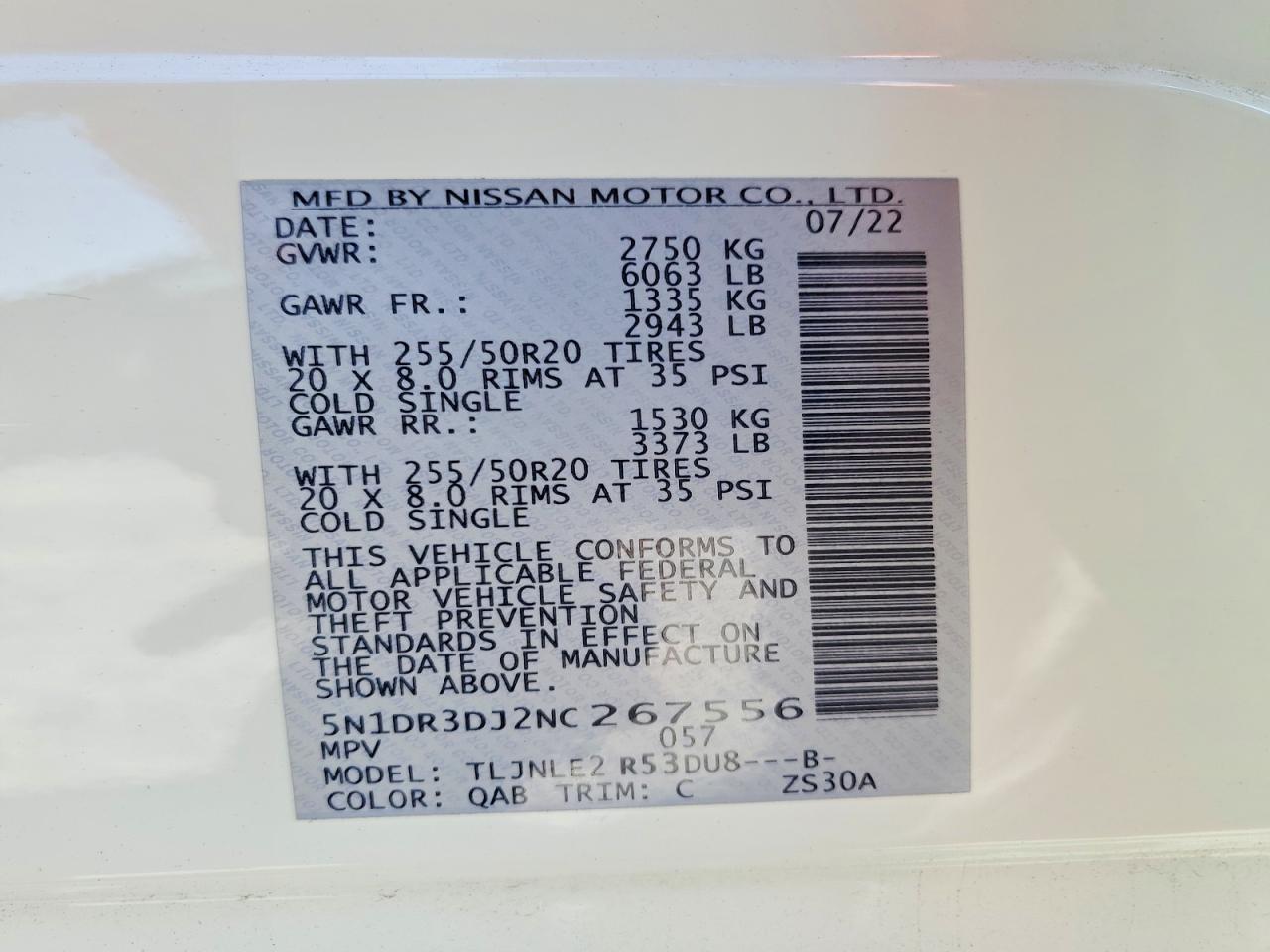 2022 NISSAN PATHFINDER