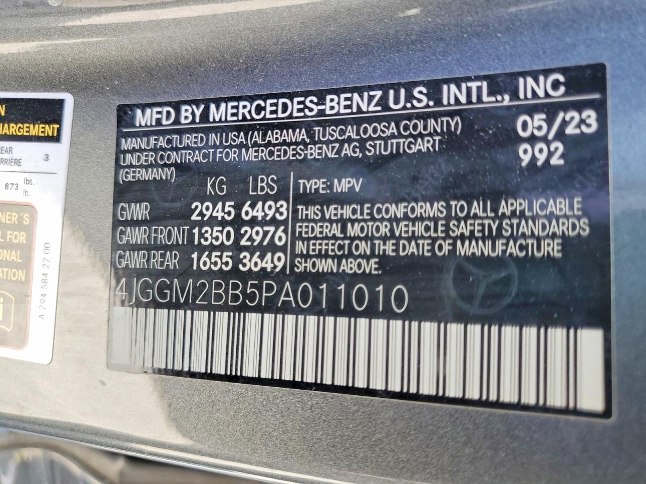 2023 MERCEDES-BENZ ALL OTHER